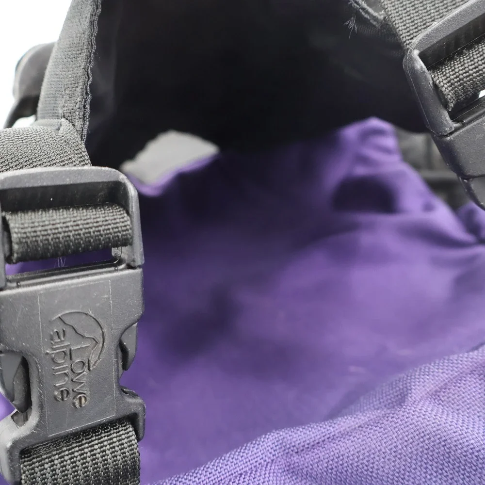 Lowe Alpine Contour Mountain 35 W Backpack Unisex Large Purple Black Vintage